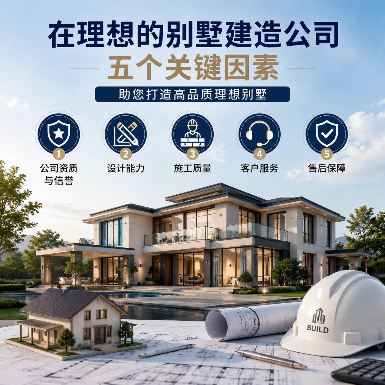 在 普安 找到理想别墅建造公司的五个关键因素