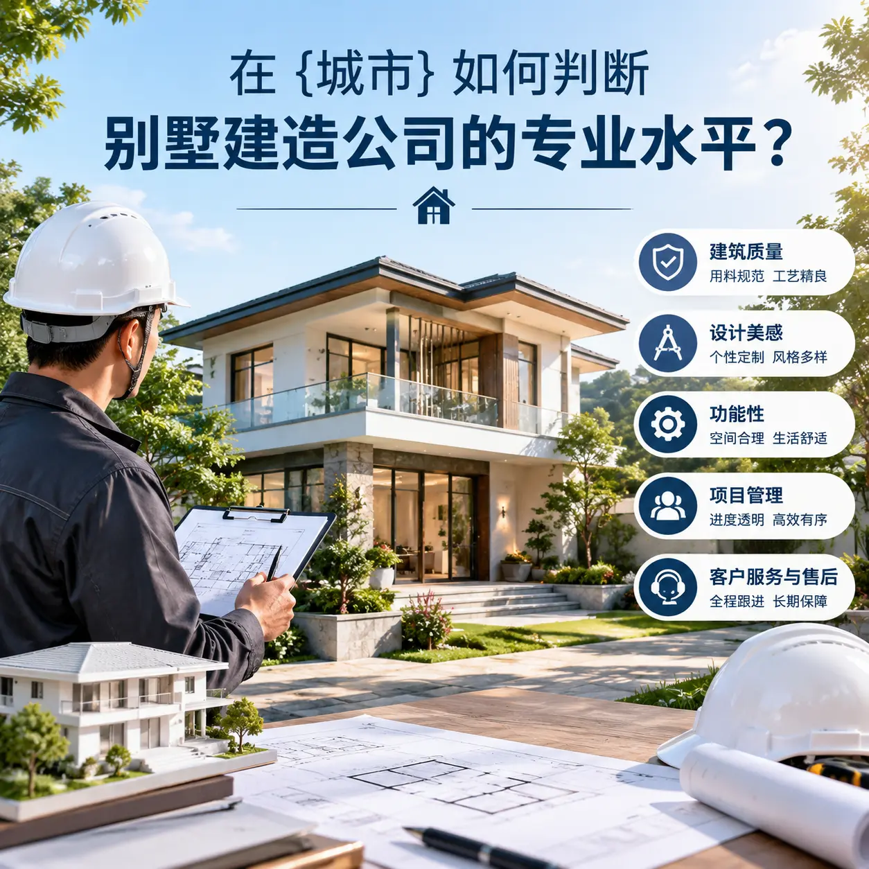 在 普安 如何判断别墅建造公司的专业水平？