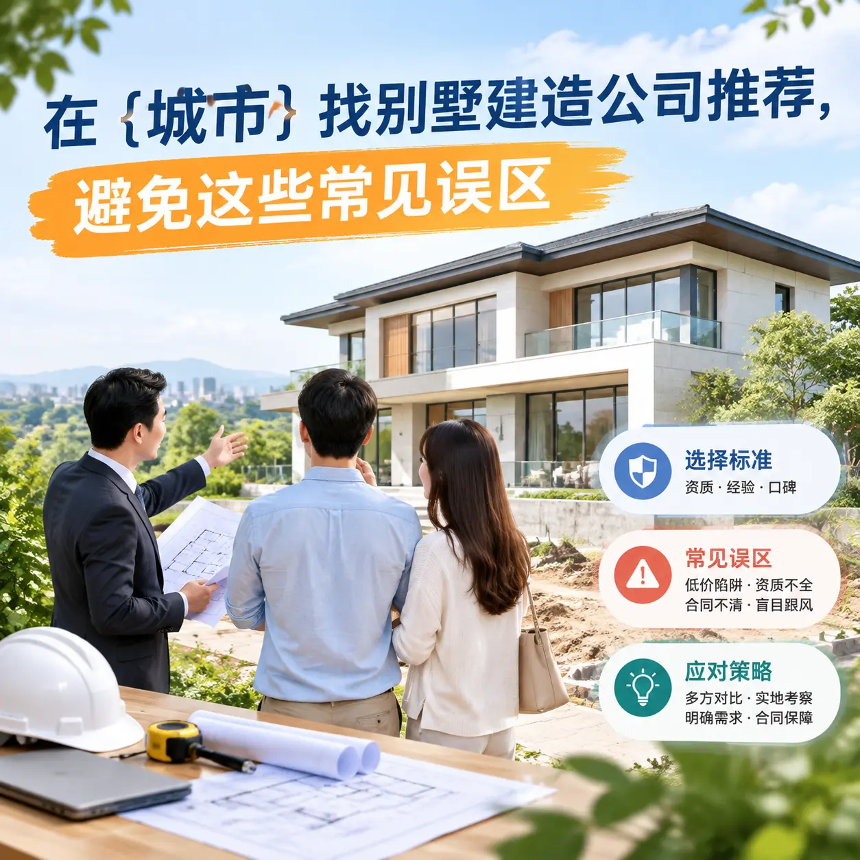 在 普安 找别墅建造公司推荐，避免这些常见误区