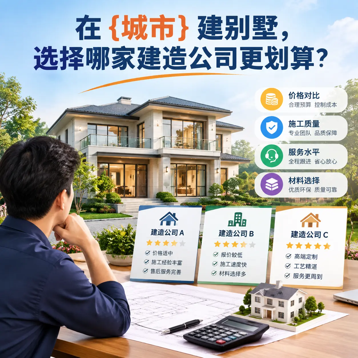 在 普安 建别墅，选择哪家建造公司更划算？