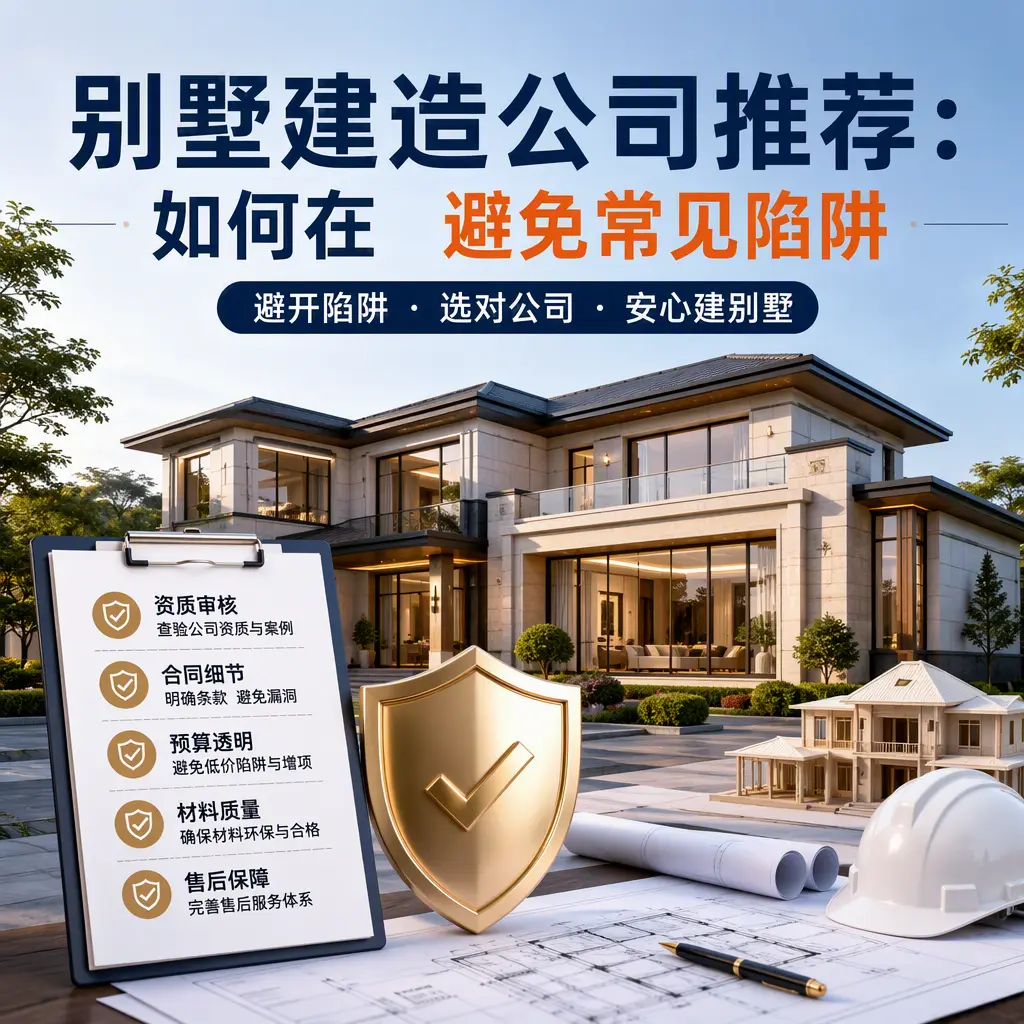 别墅建造公司推荐:如何在 普安 避免常见陷阱