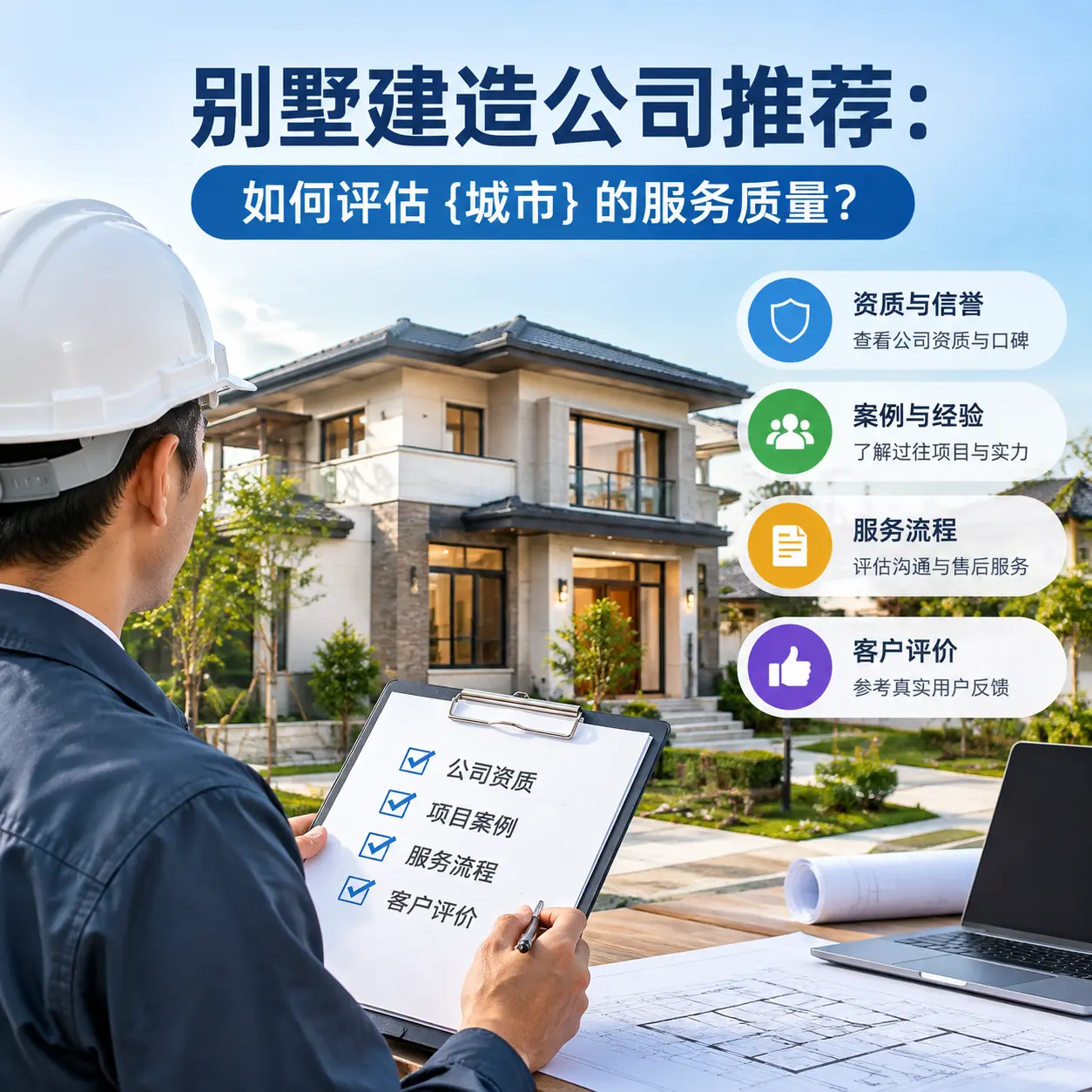 别墅建造公司推荐：如何评估 普安 的服务质量？