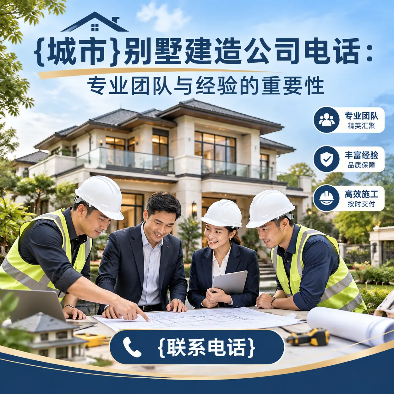 普安别墅建造公司电话:专业团队与经验的重要性