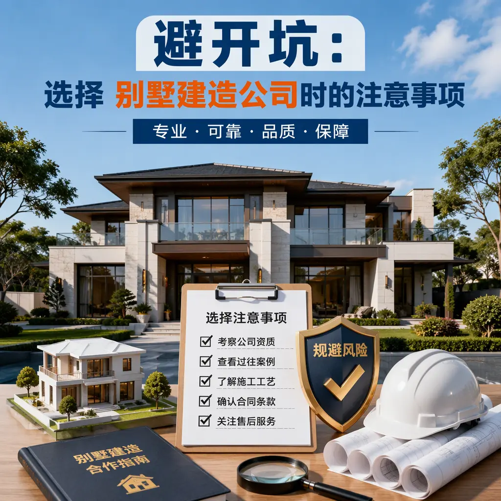避开坑:选择 普安 别墅建造公司时的注意事项