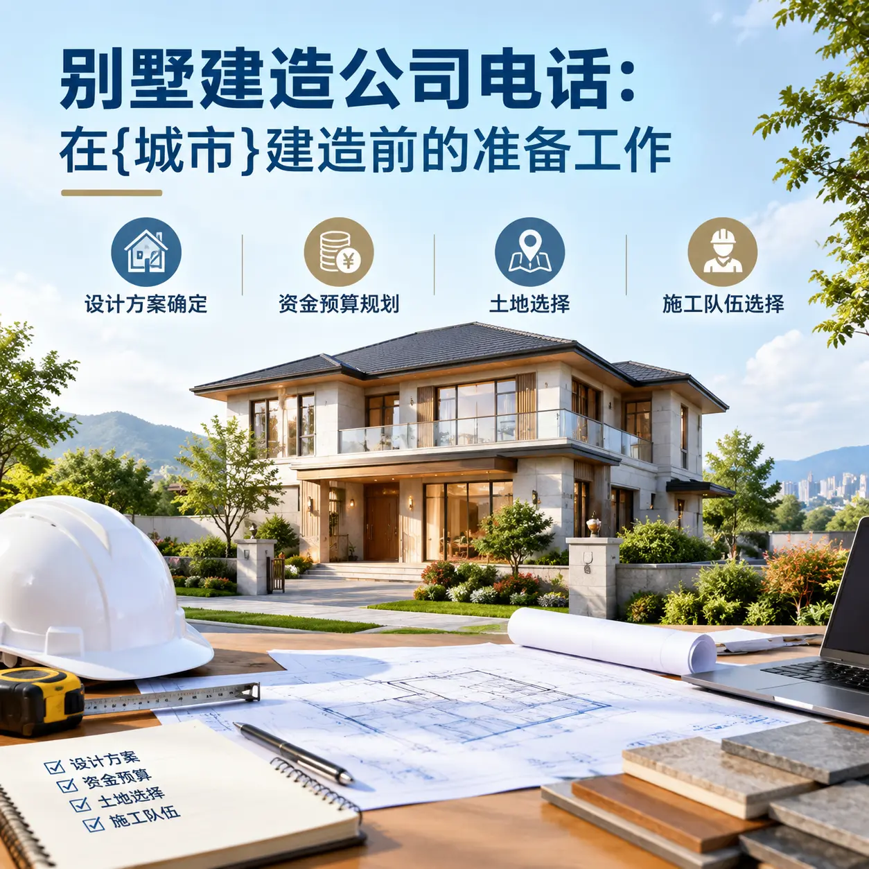 别墅建造公司电话：在普安建造前的准备工作