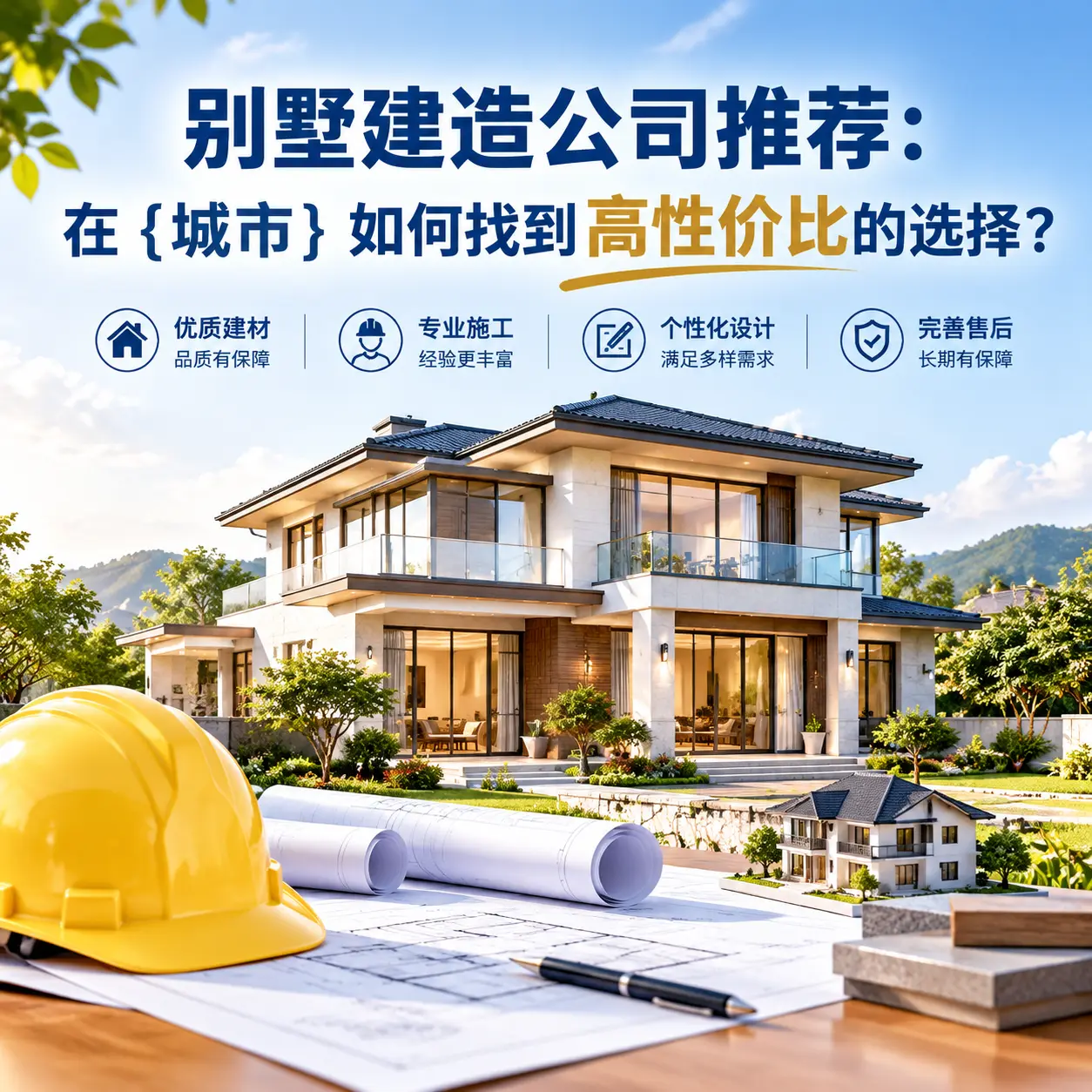 别墅建造公司推荐：在 普安 如何找到高性价比的选择？