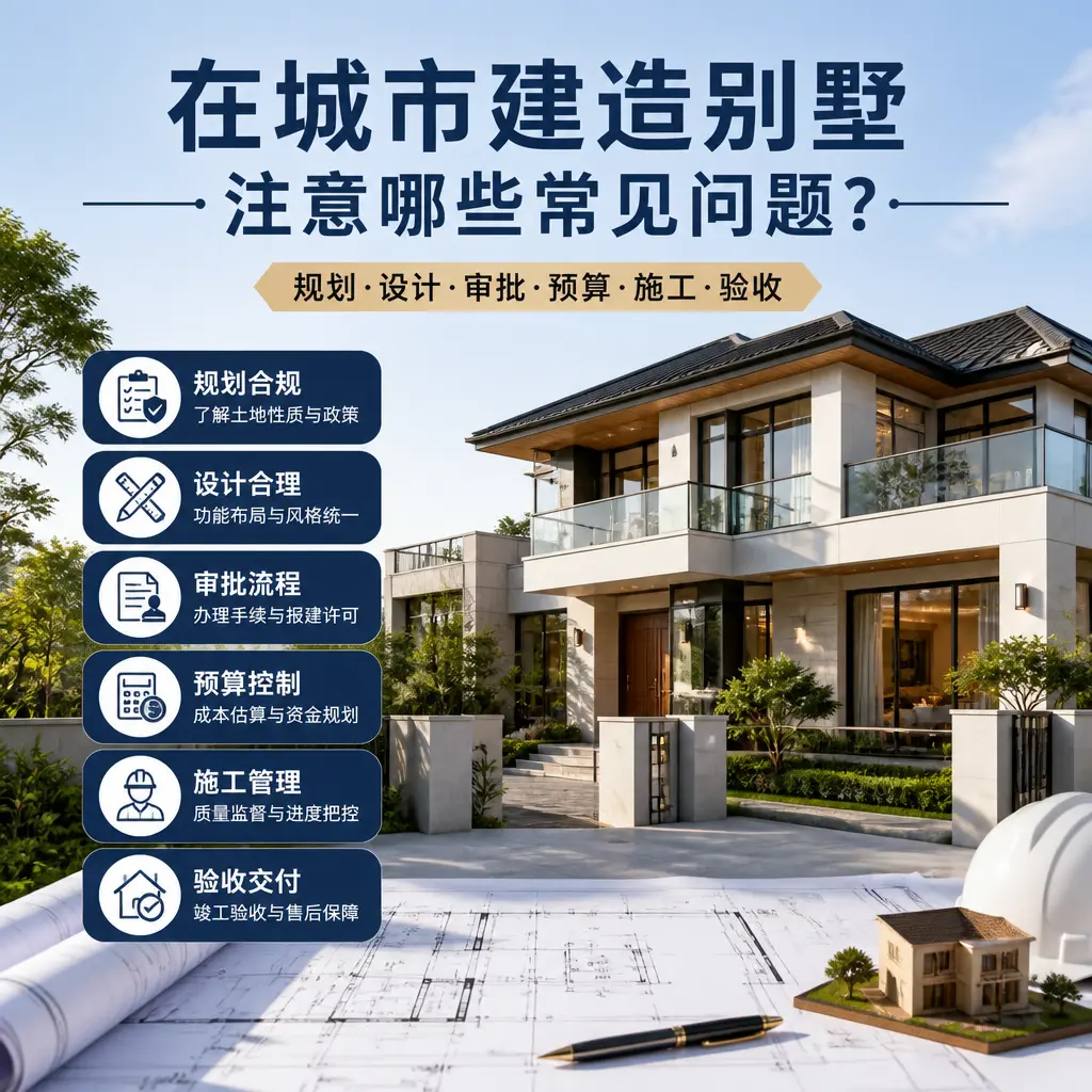 在 普安 建造别墅,注意哪些常见问题?