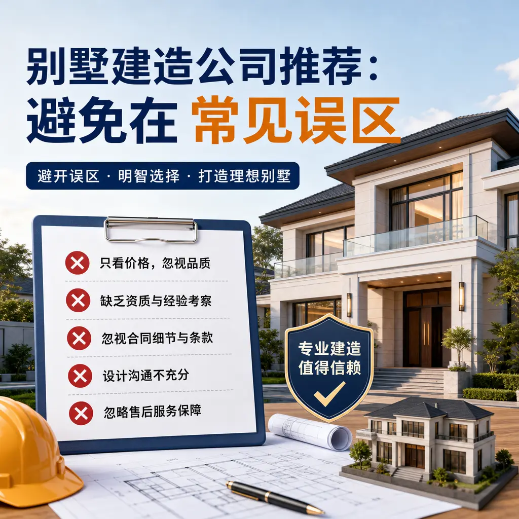 别墅建造公司推荐:避免在 普安 的常见误区