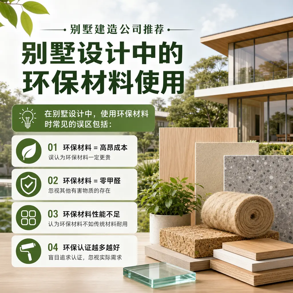 别墅建造公司推荐： 普安 别墅设计中的环保材料使用