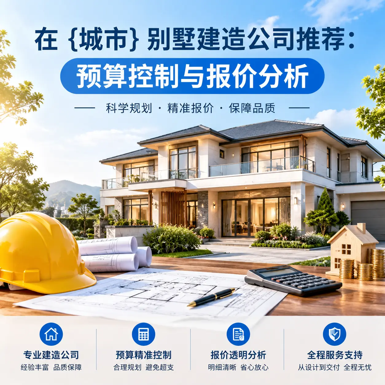 在 普安 别墅建造公司推荐:预算控制与报价分析