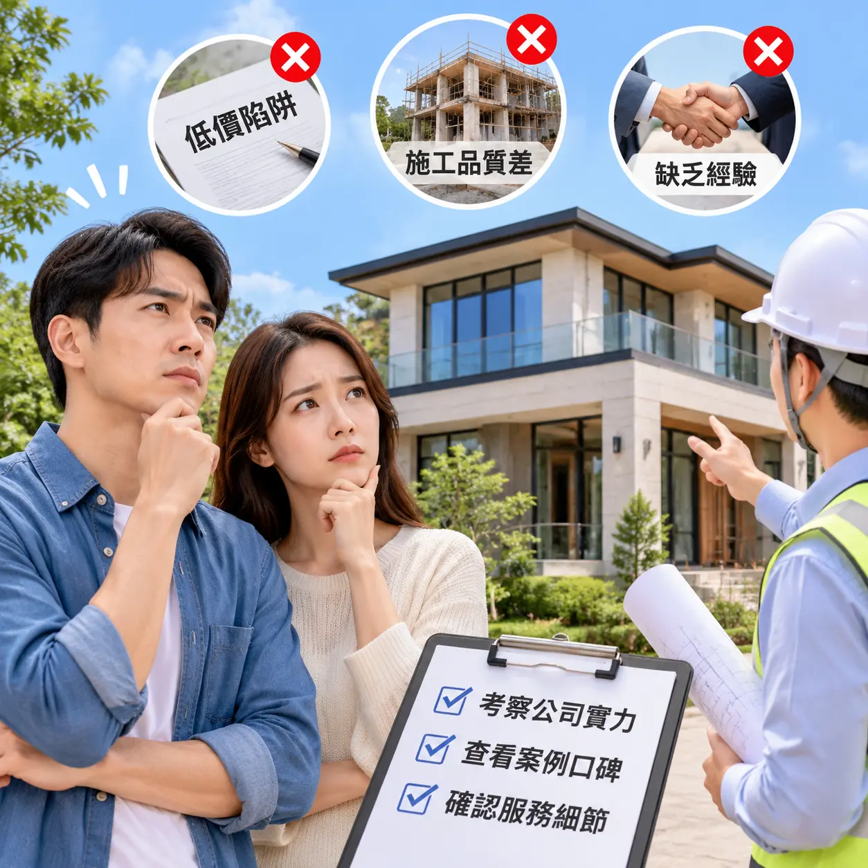 如何在 普安 选择最佳别墅建造公司推荐?